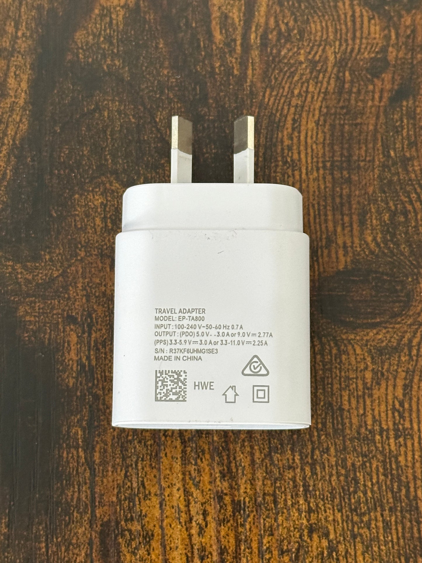 20W Fast Charging Wall Plug – USB-C Port