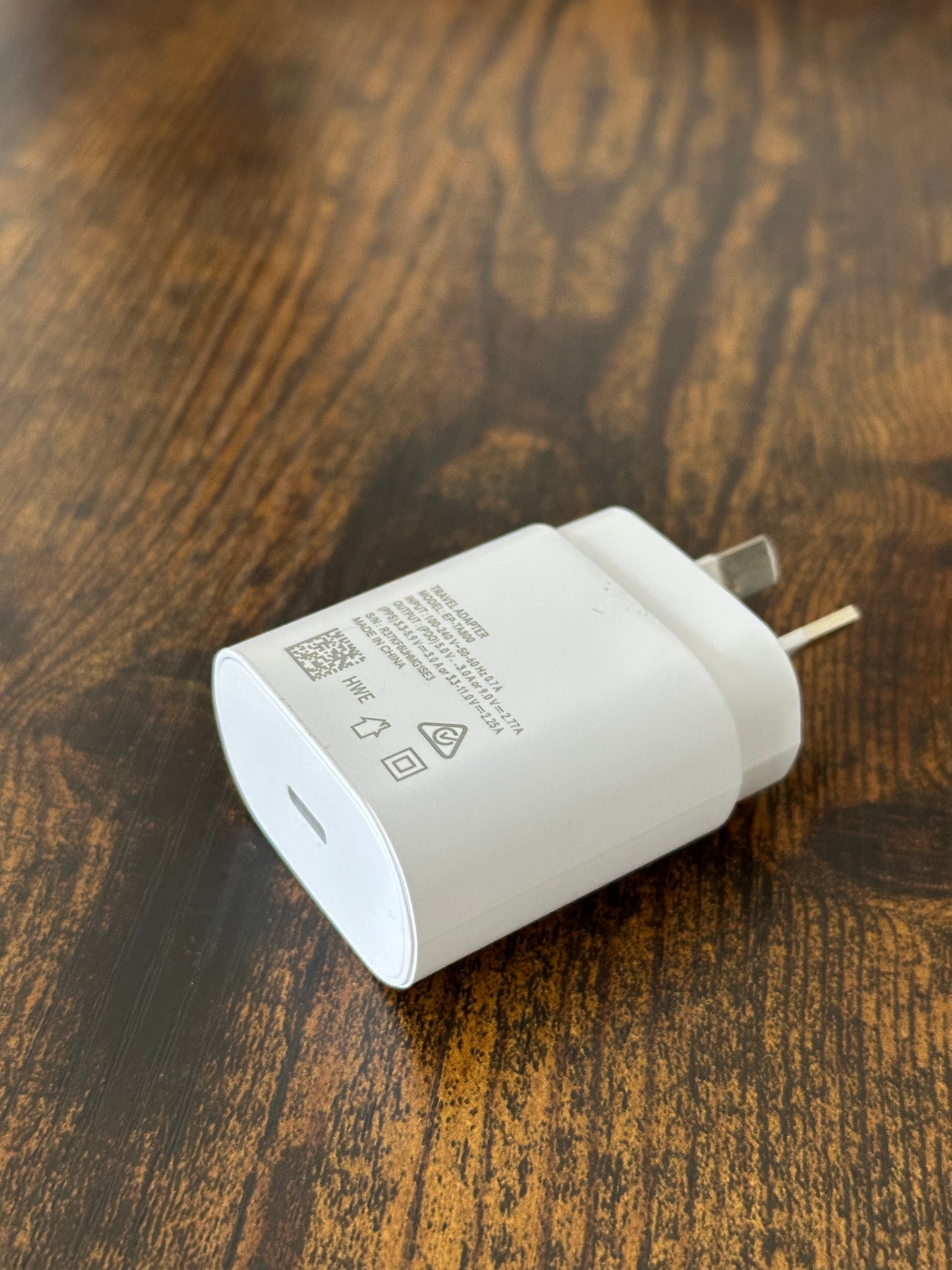 20W Fast Charging Wall Plug – USB-C Port