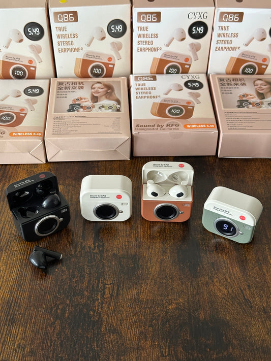 Wireless Earbuds – Camera Style Case